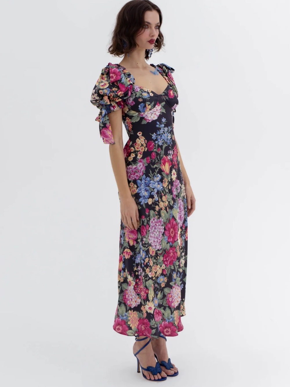 Selkie Puck Poet Slip Dress S - Picture 10 of 17